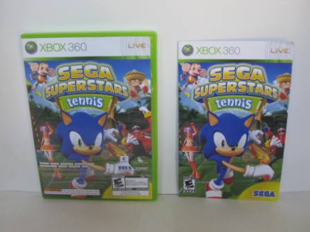 Sega Superstars Tennis & Arcade (CASE & MANUAL ONLY) - Xbox 360